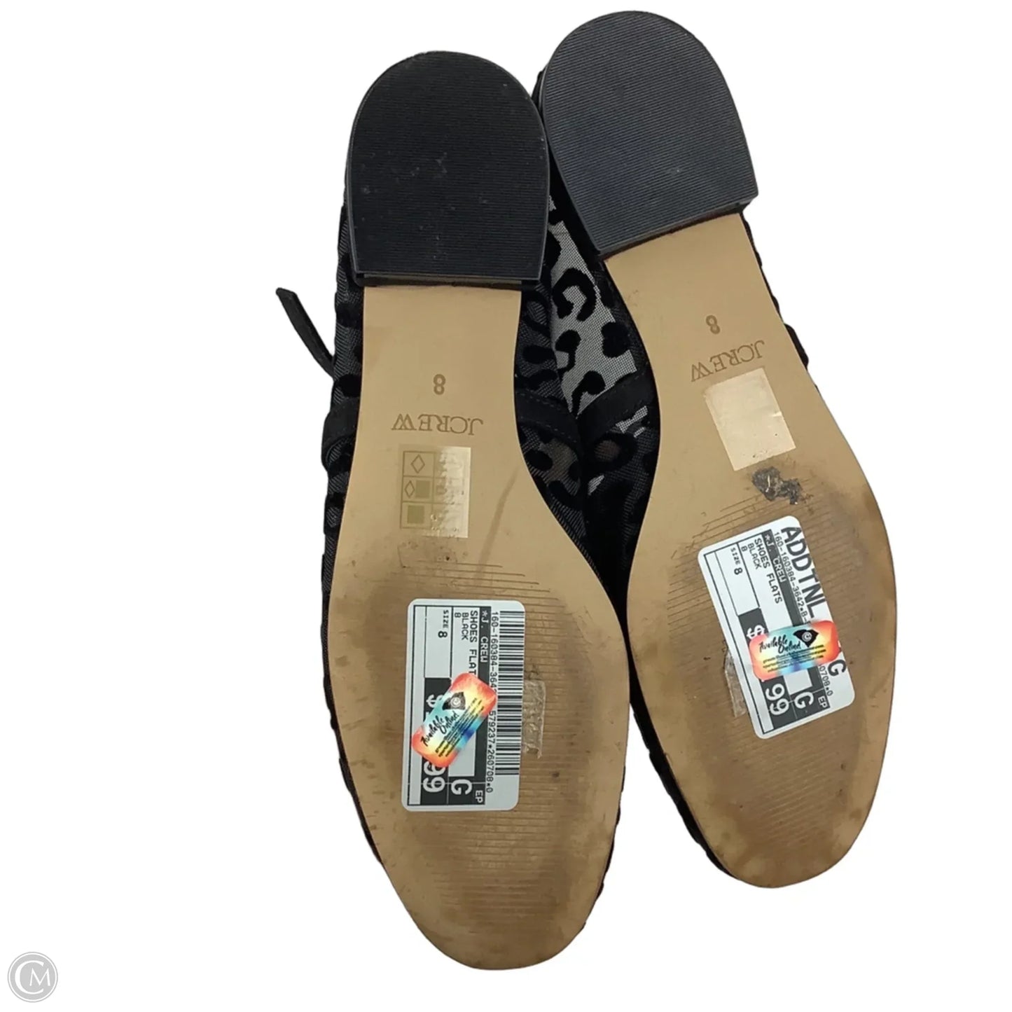 Shoes Flats By J. Crew In Black, Size: 8