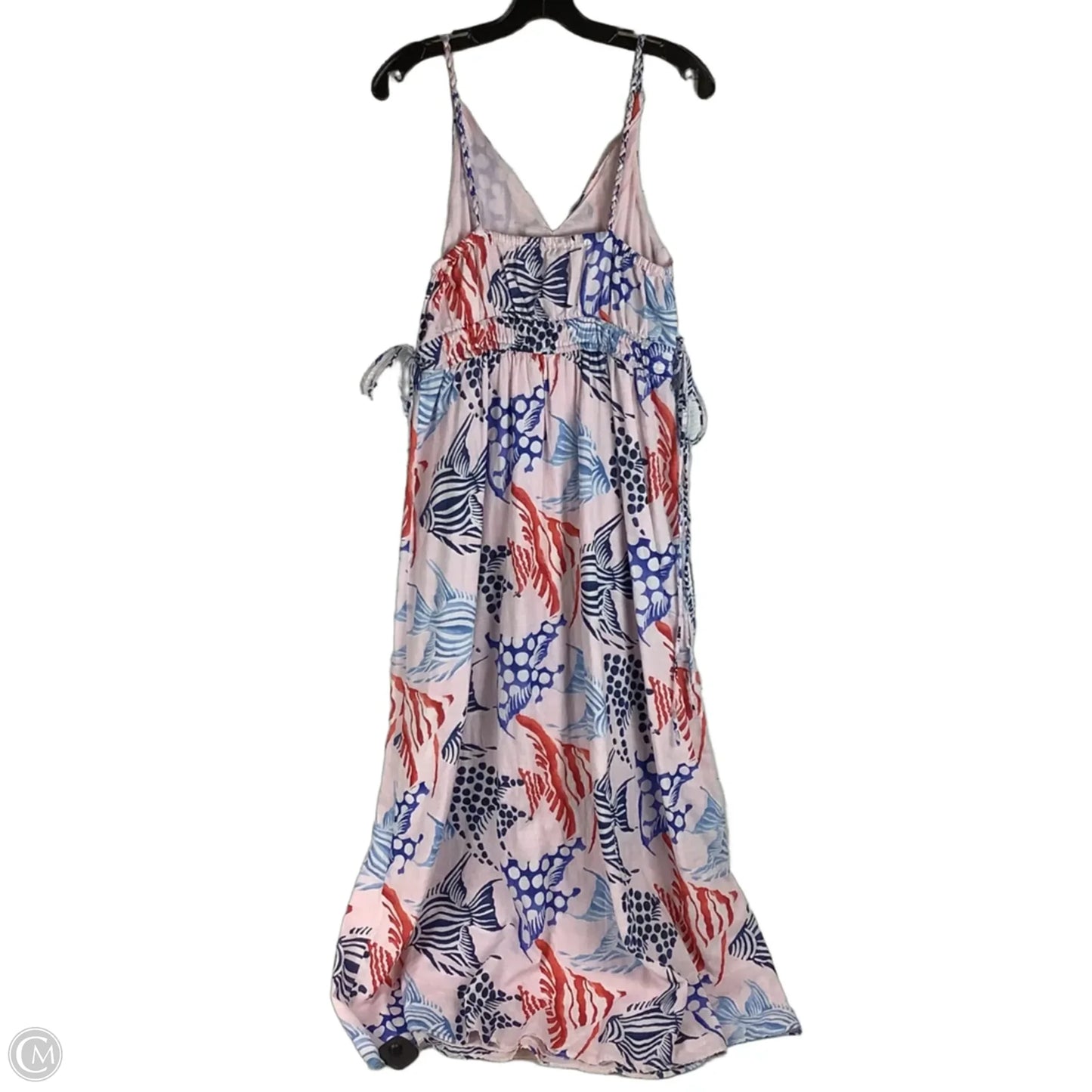 Dress Casual Maxi By Loft In Blue & Pink, Size: S