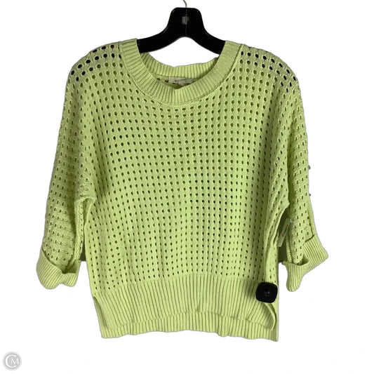 Sweater By Mystree In Chartreuse, Size: S