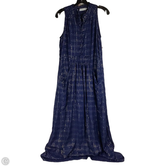 Dress Casual Maxi By Cma In Blue & Gold, Size: S (36)