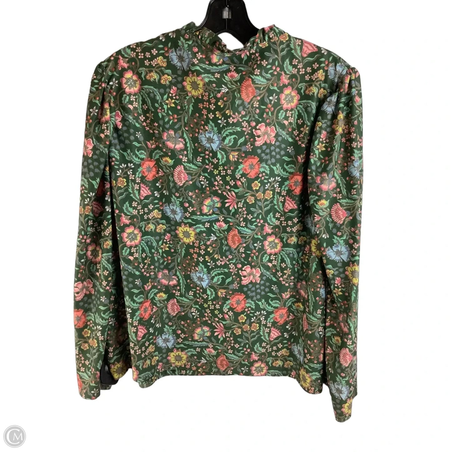 Top Long Sleeve By Cma In Floral Print, Size: L