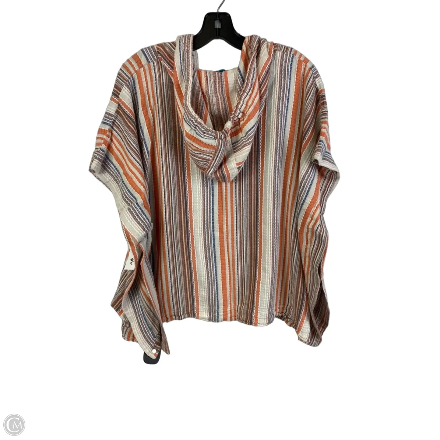Poncho By Sundance In Striped Pattern, Size: Xs