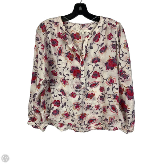 Top Long Sleeve By Xirena In Pink & Purple, Size: S