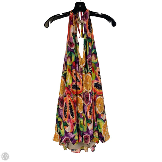 Top Sleeveless By Show Me Your Mumu In Tropical Print, Size: L