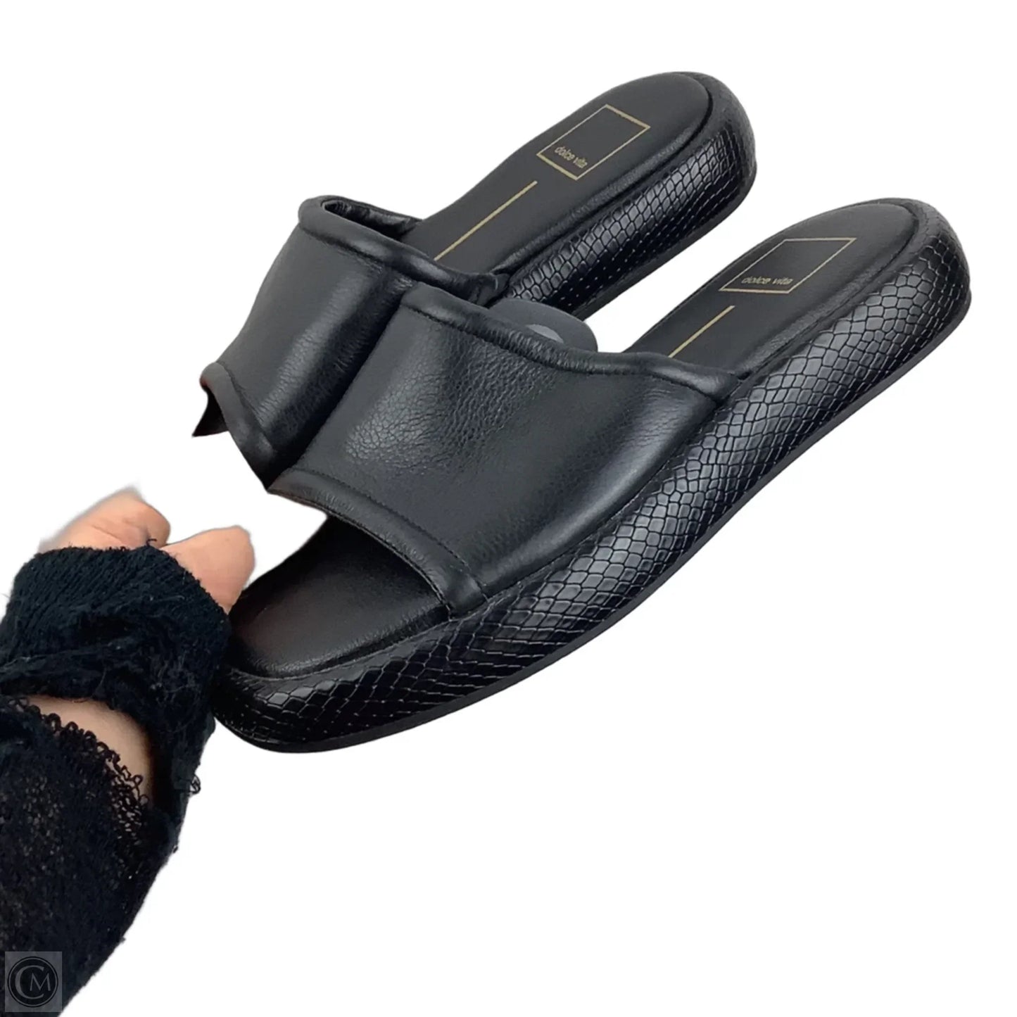 Sandals Flats By Dolce Vita In Black, Size: 7
