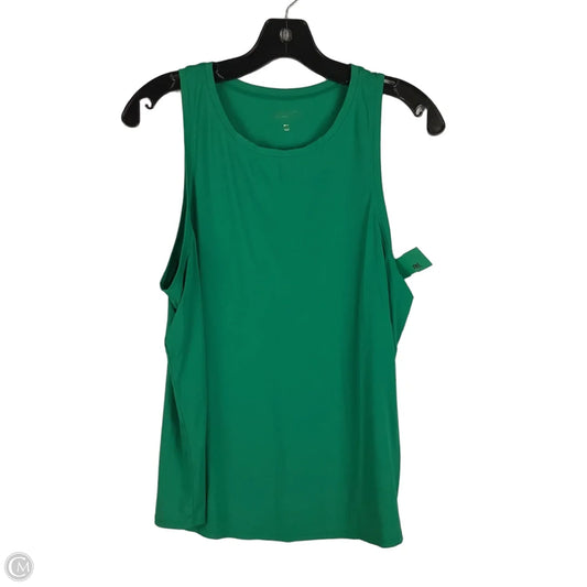 Top Sleeveless Designer By Lilly Pulitzer In Green, Size: L