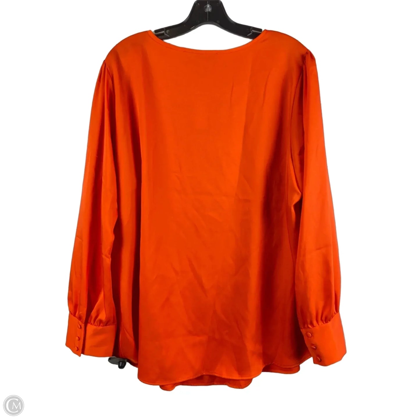 Top Long Sleeve By Loft In Orange, Size: 18
