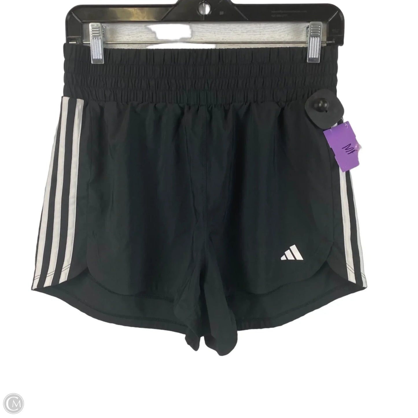 Athletic Shorts By Adidas In Black, Size: M