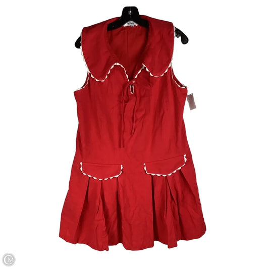 Dress Party Short By Cmc In Red, Size: L
