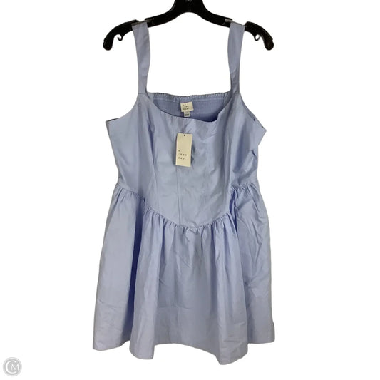Dress Casual Short By A New Day In Blue, Size: L