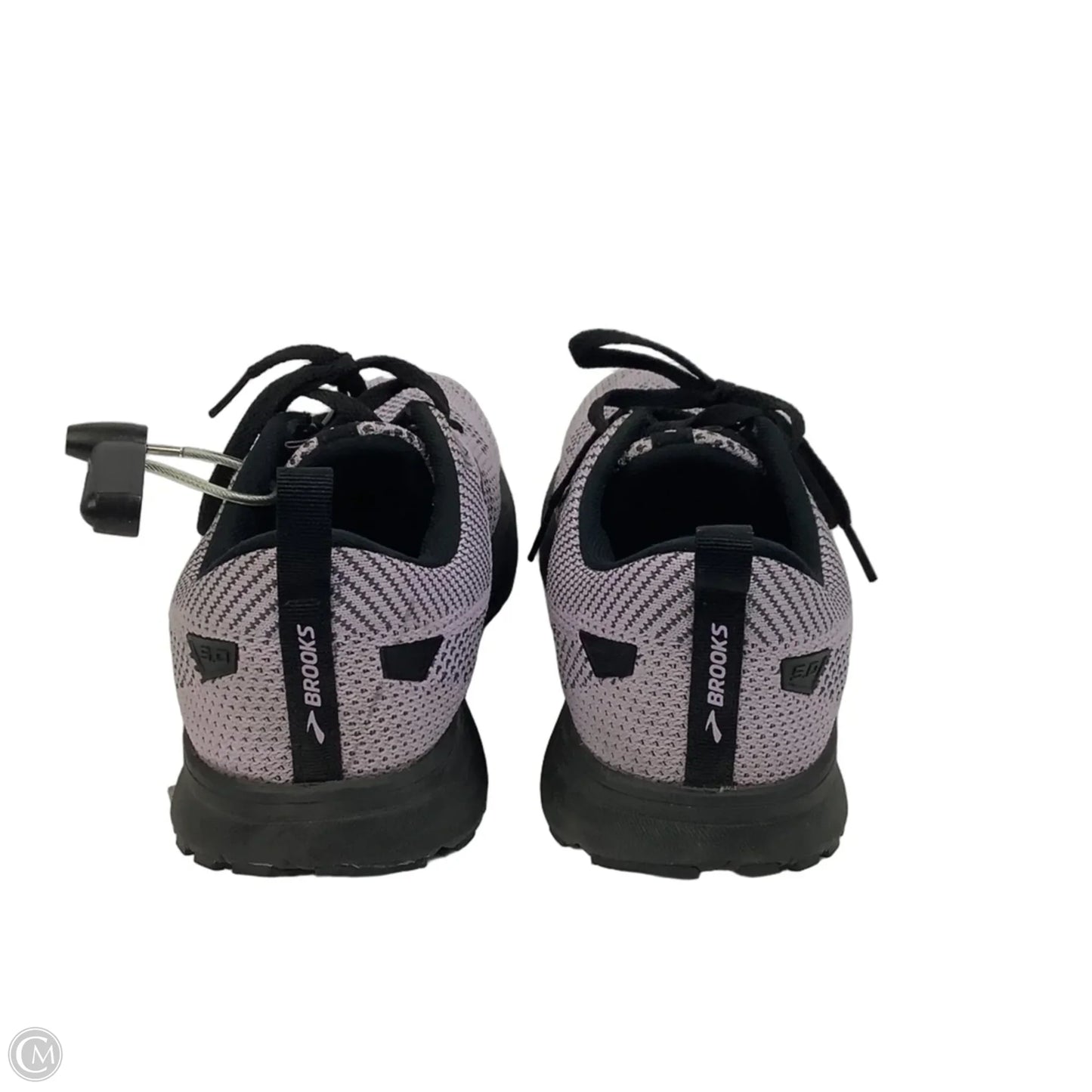 Shoes Athletic By Brooks In Black & Purple, Size: 8