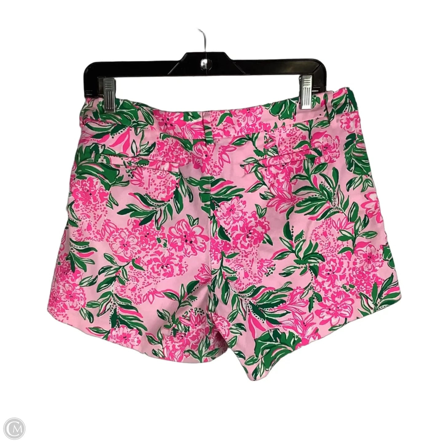 Shorts Designer By Lilly Pulitzer In Green & Pink, Size: 10
