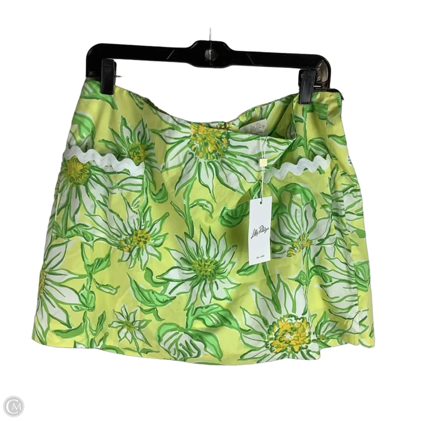 Skort Designer By Lilly Pulitzer In Green, Size: 14