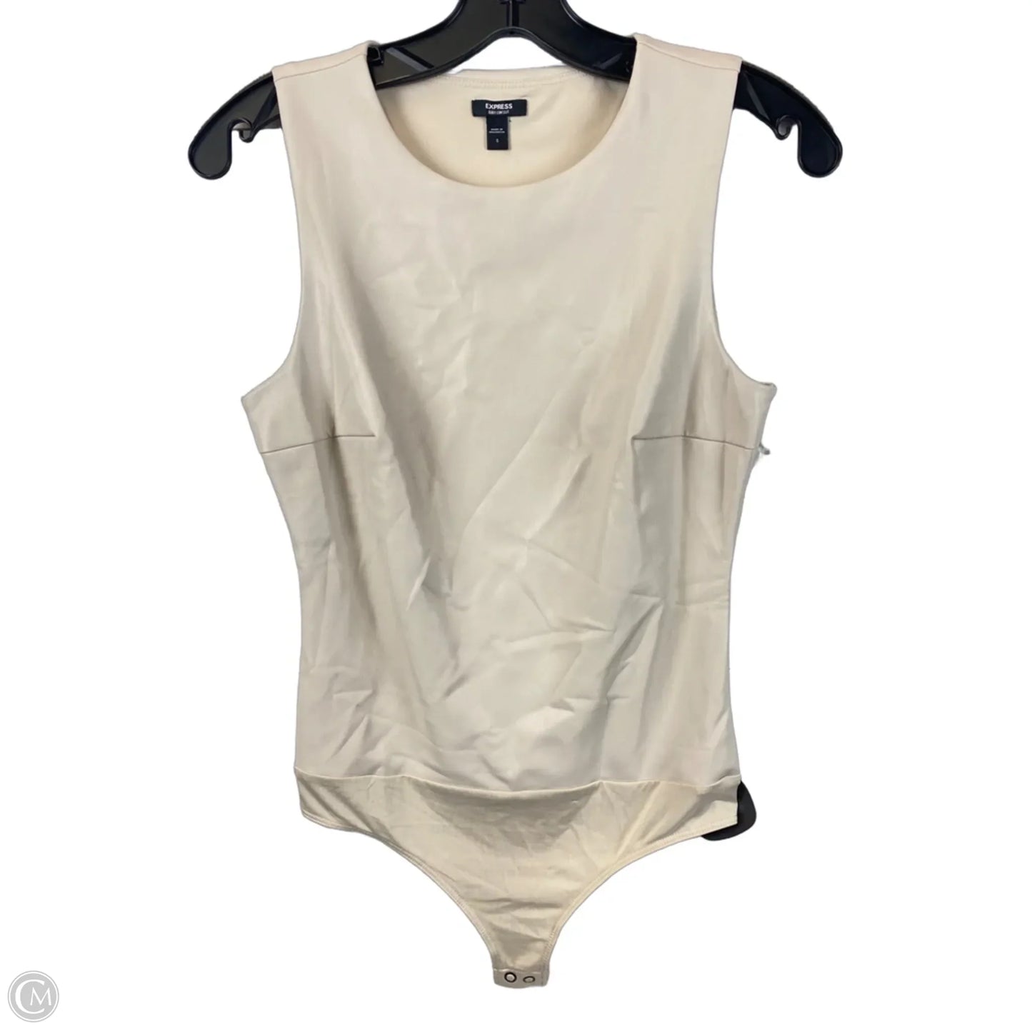 Bodysuit By Express In Beige, Size: S