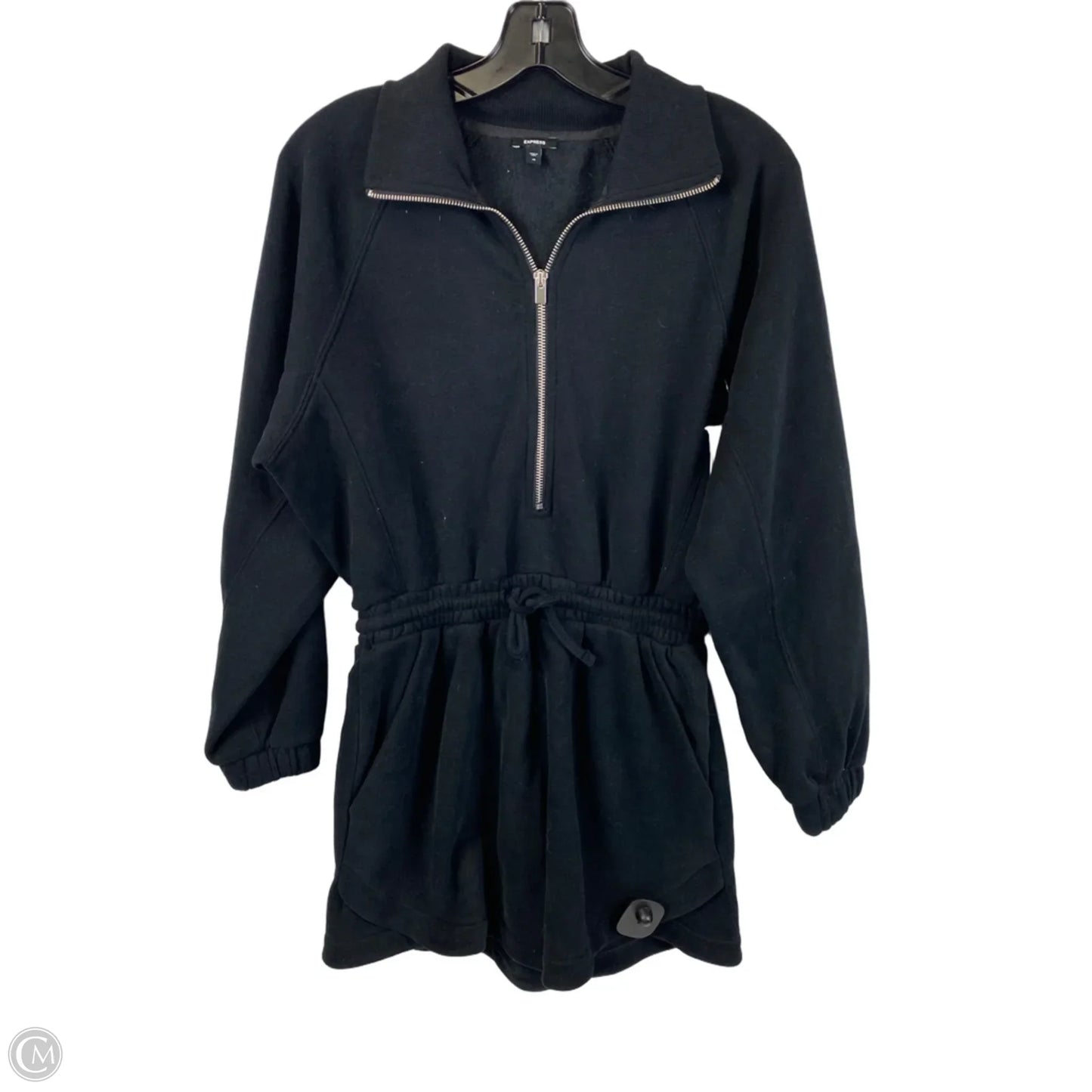 Romper By Express In Black, Size: Xs