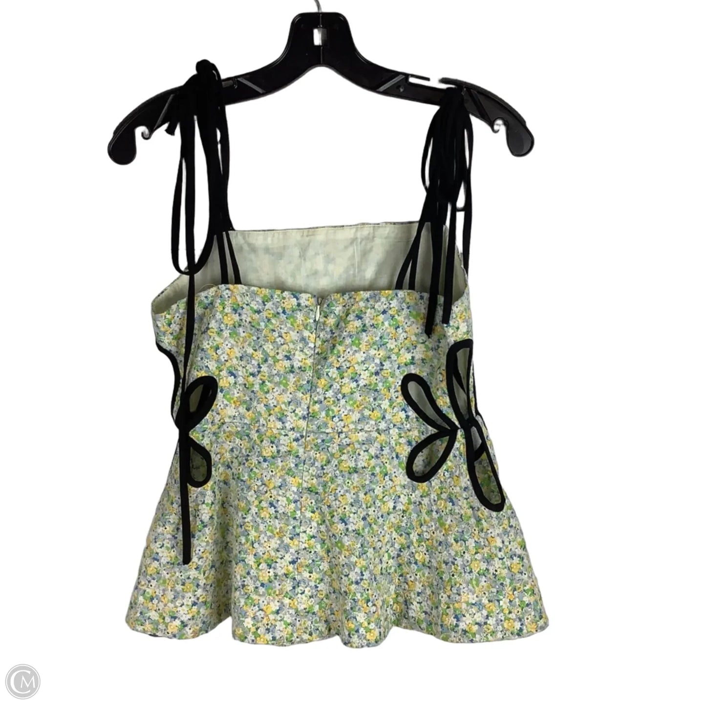 Top Sleeveless By English Factory In Floral Print, Size: S