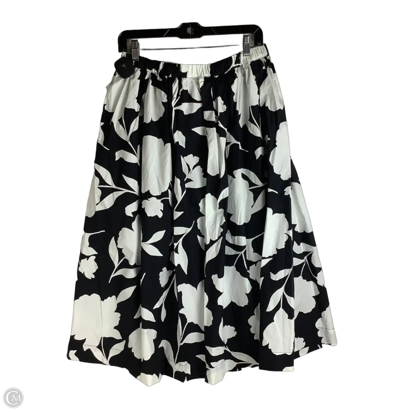 Skirt Designer By Kate Spade for Target In Black & White, Size: M