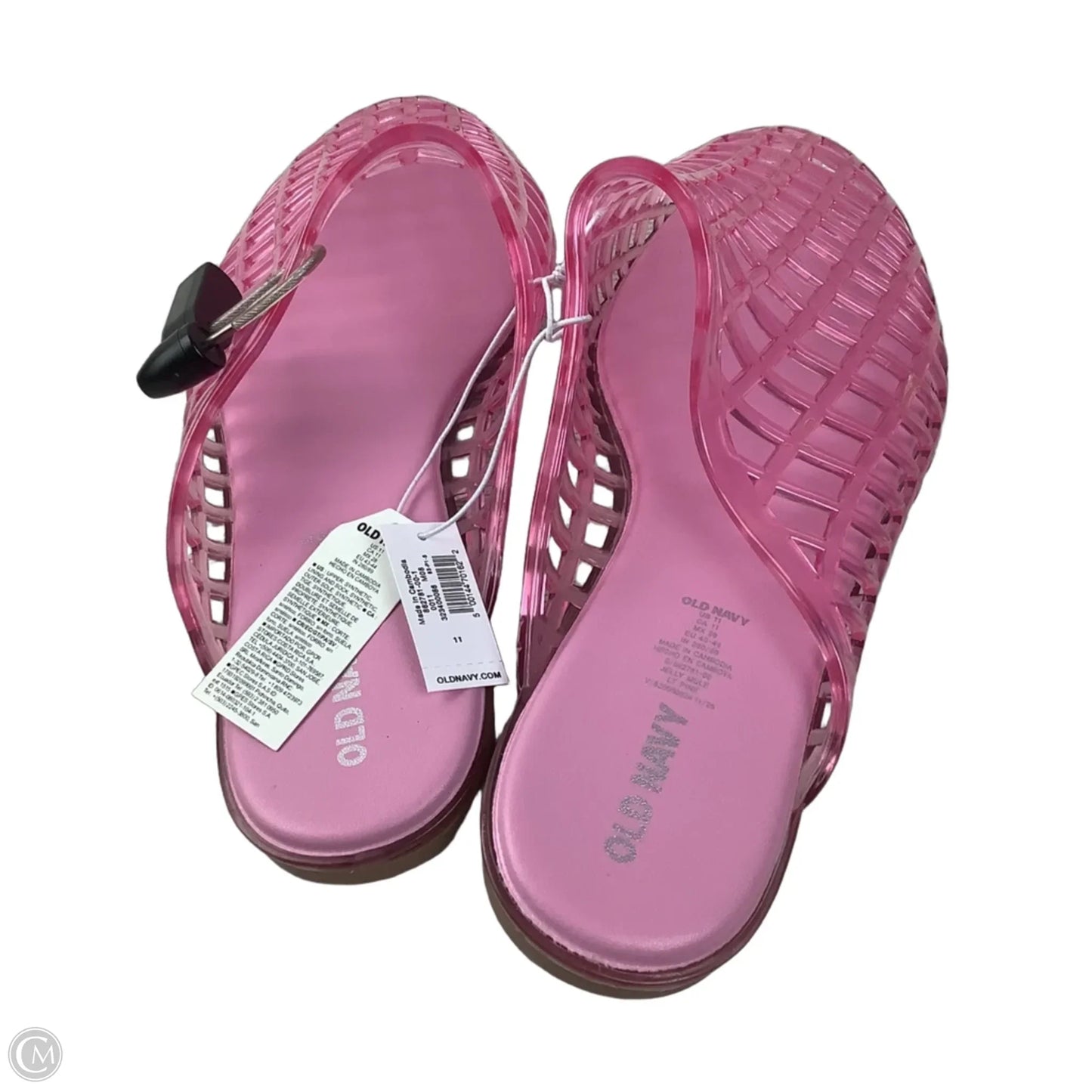Sandals Flats By Old Navy In Pink, Size: 11