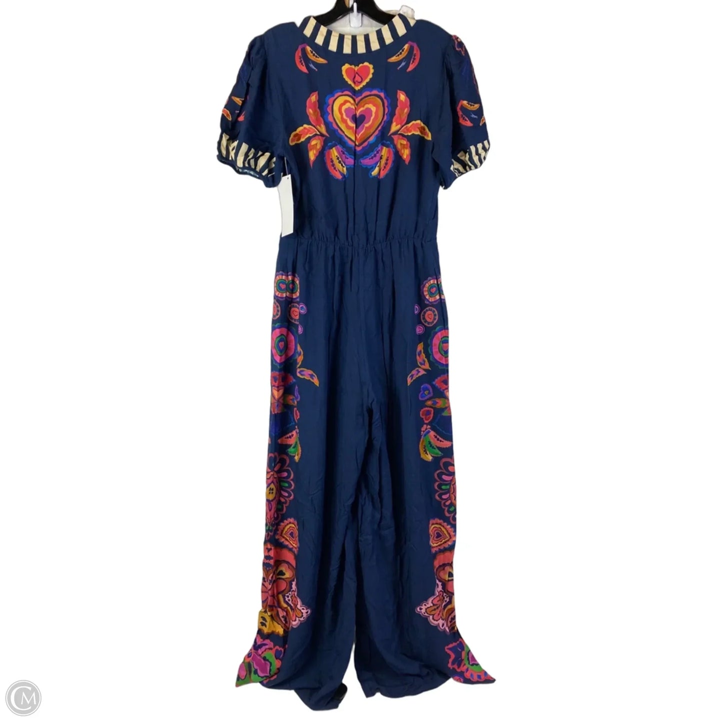 Jumpsuit Designer By Farm Rio In Navy, Size: S
