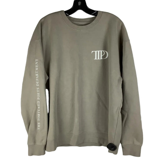 Sweatshirt Crewneck By Taylor Swift In Beige, Size: Xl