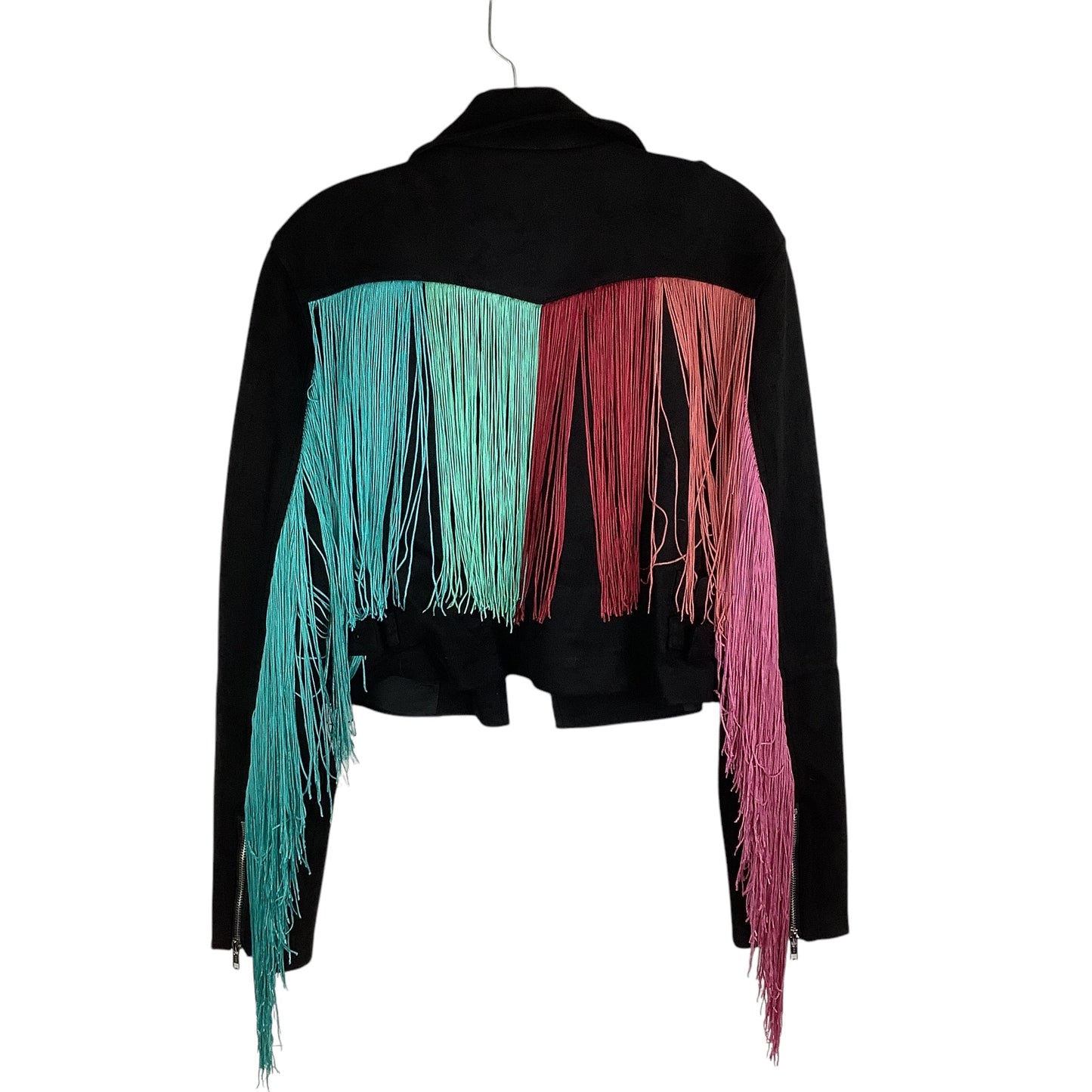 Jacket Moto By Akira In Black, Size: L