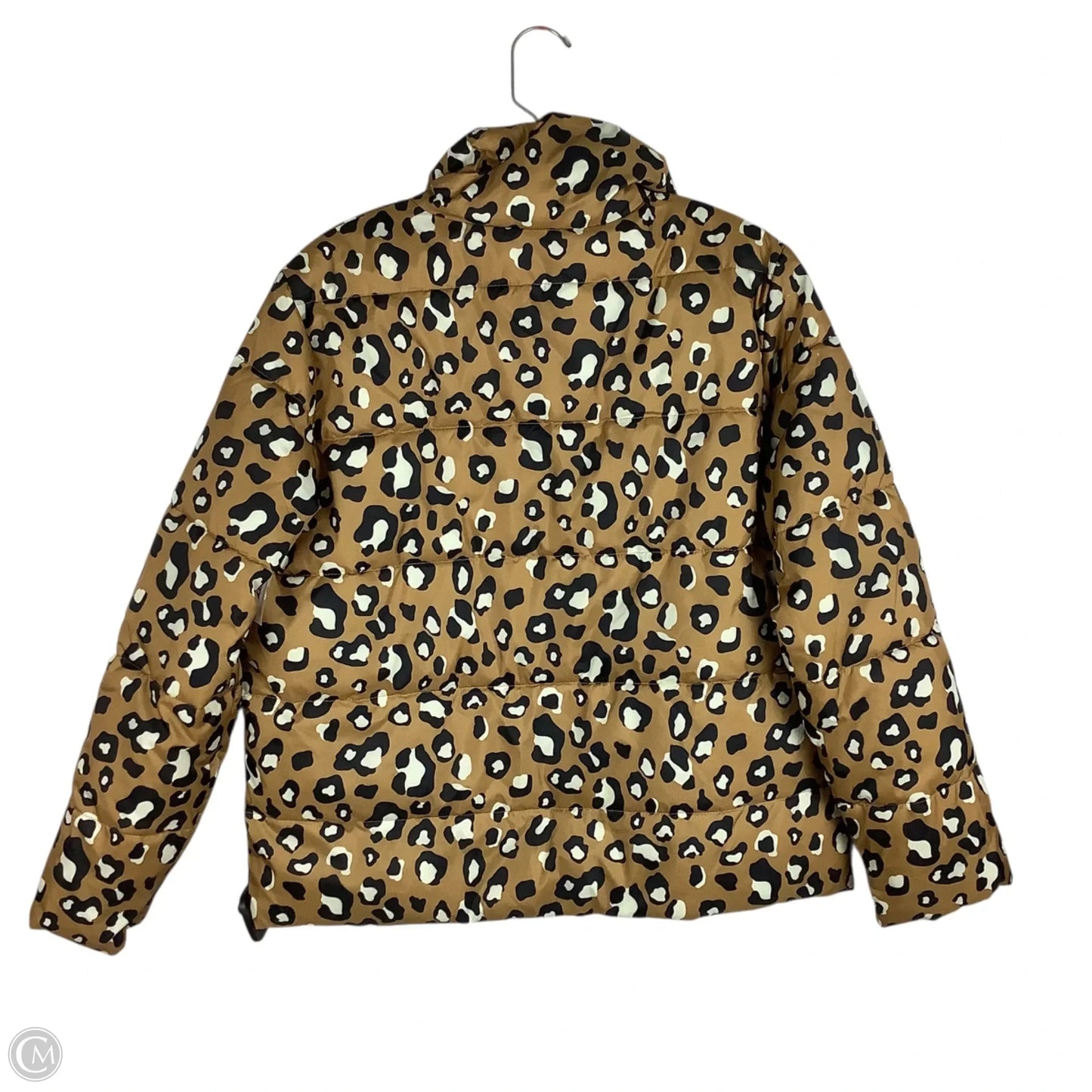 Coat Puffer & Quilted By Who What Wear In Animal Print, Size: S