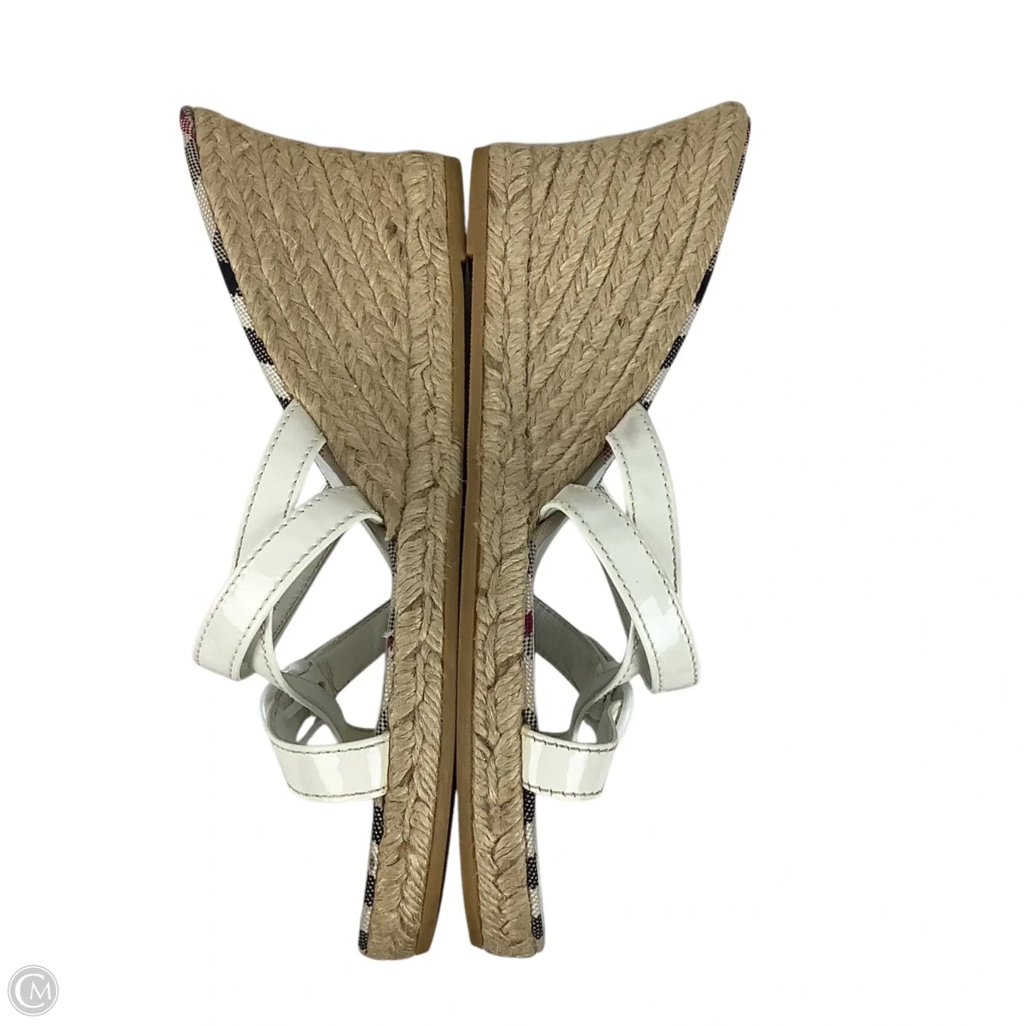 Shoes Luxury Designer By Luxury Designer In White, Size: 10.5 (41)