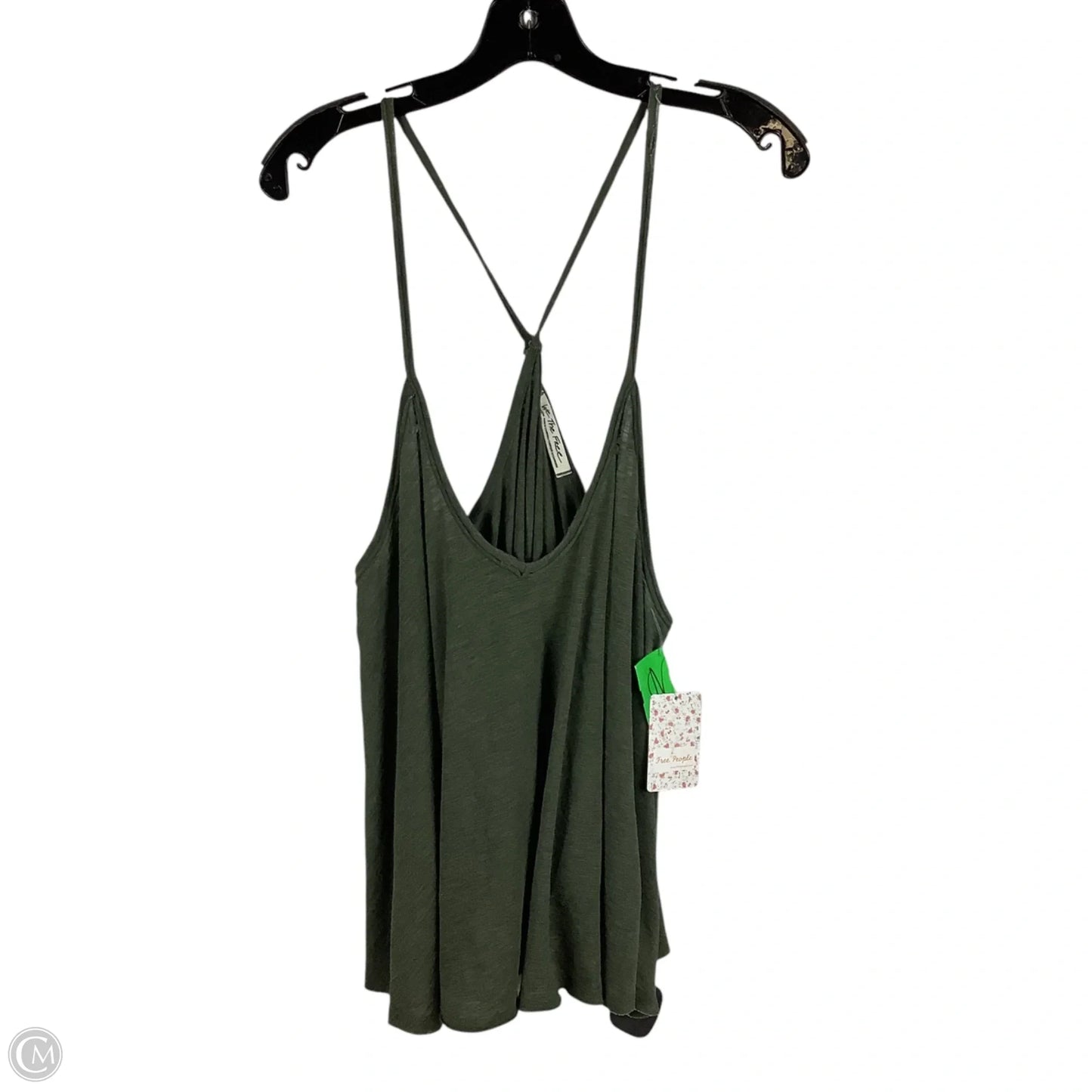 Top Sleeveless By Free People In Green, Size: M