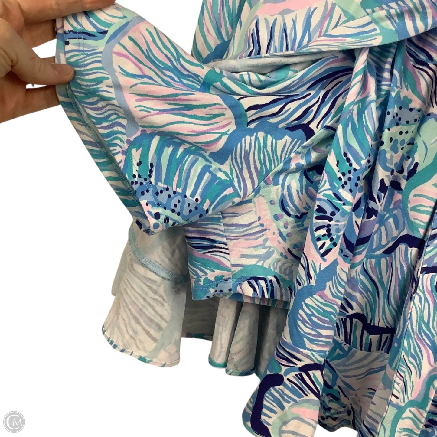 Romper Designer By Lilly Pulitzer In Blue, Size: S