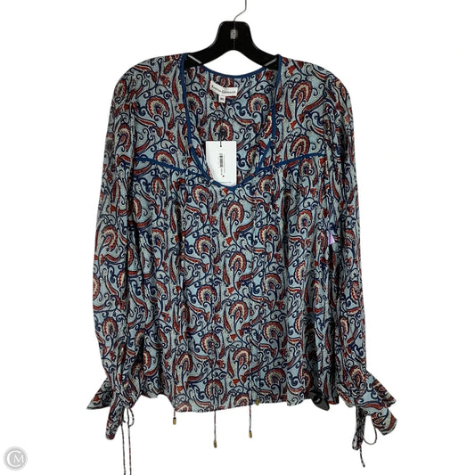 Top Long Sleeve By Cmb In Navy, Size: Xs