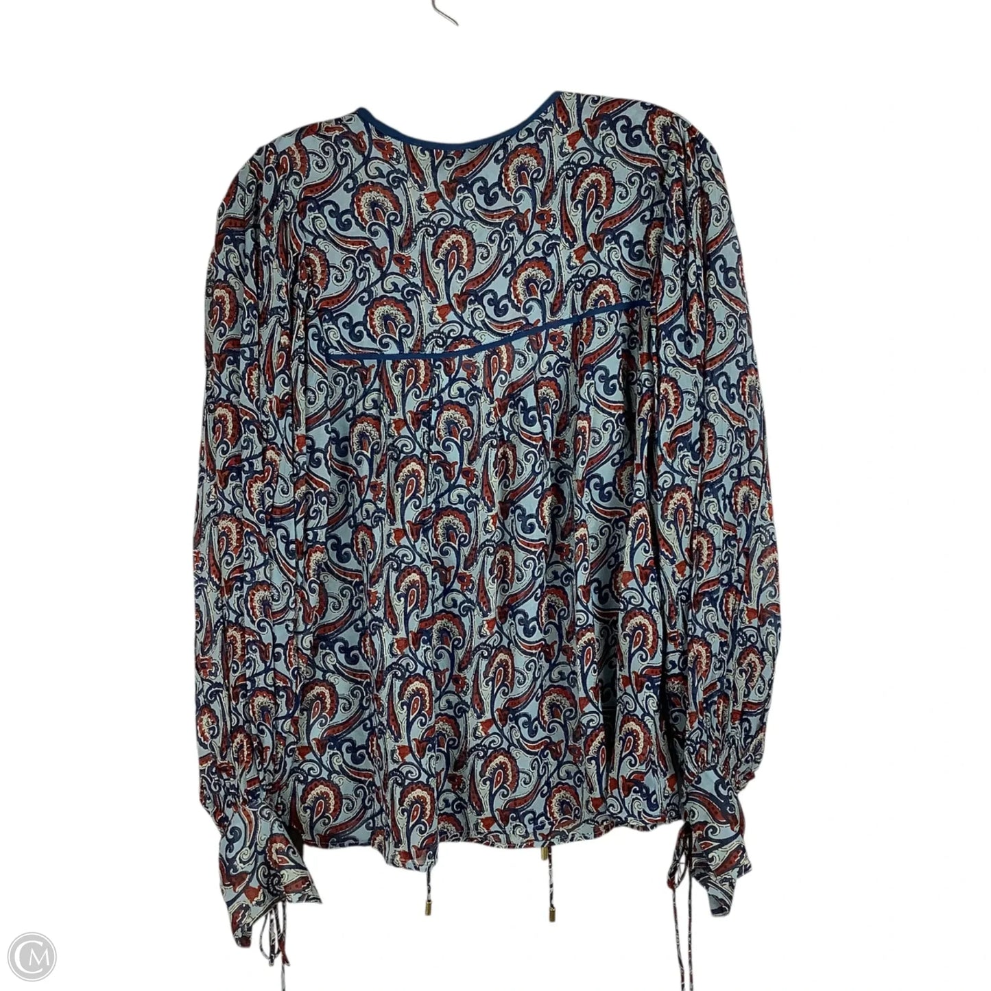 Top Long Sleeve By Cmb In Navy, Size: Xs