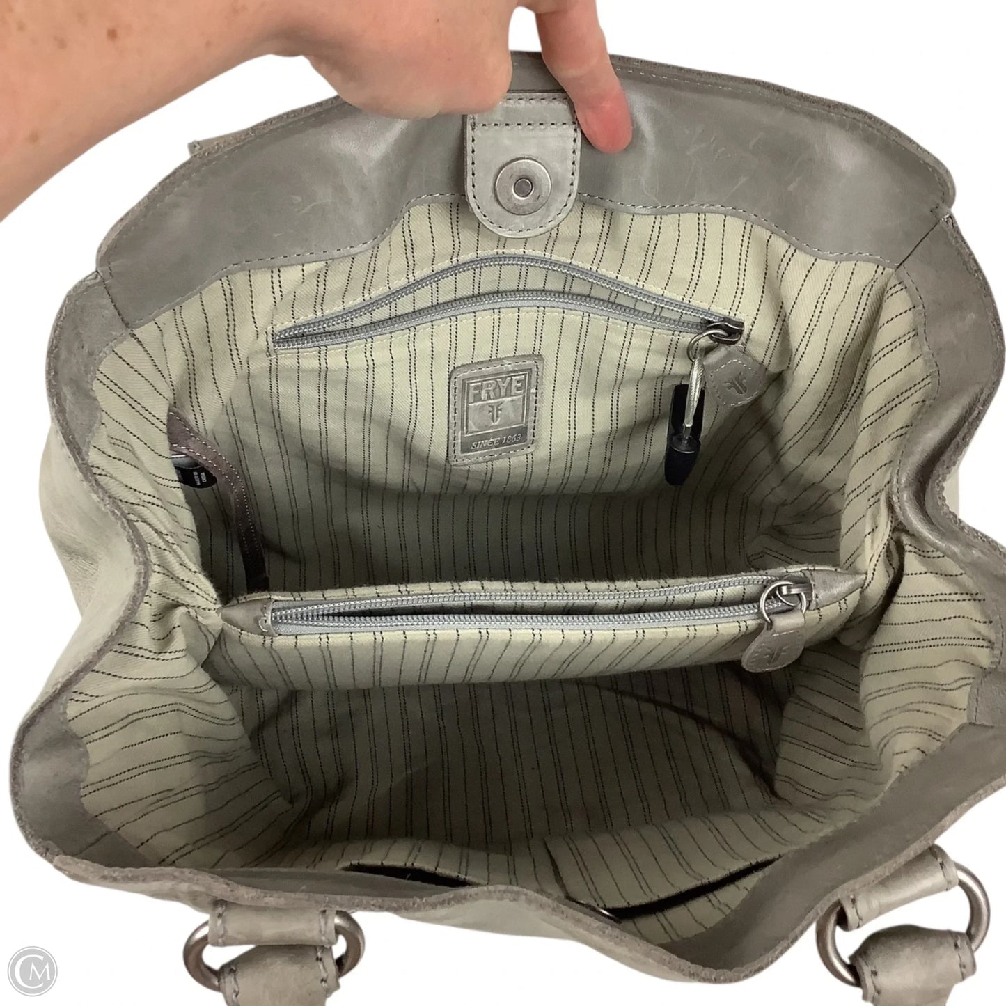 Handbag Designer By Frye, Size: Large