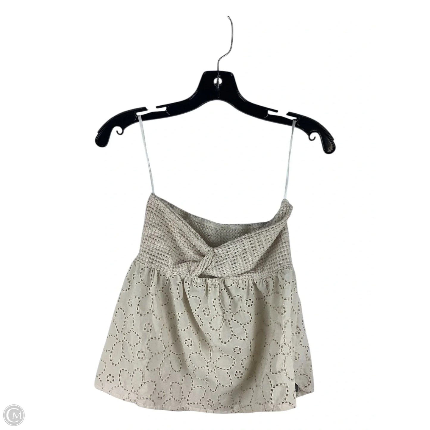 Top Sleeveless By Shein In Tan, Size: Xs