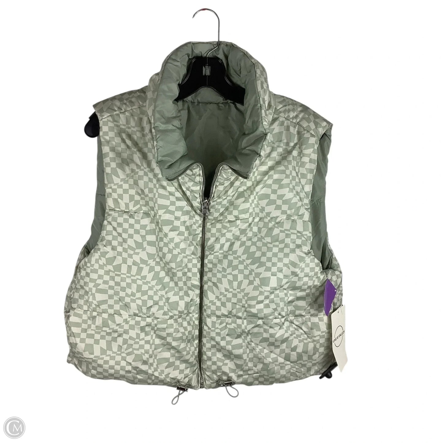 Vest Puffer & Quilted By Cmc In Green, Size: L