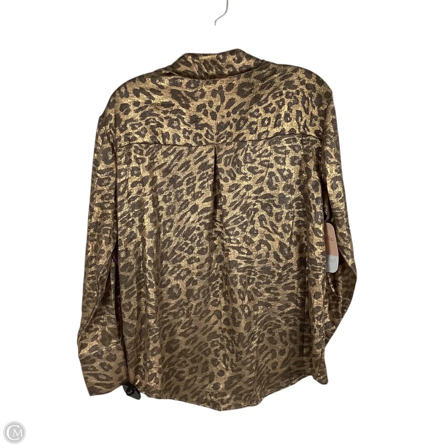 Top Long Sleeve By Clothes Mentor In Animal Print, Size: S