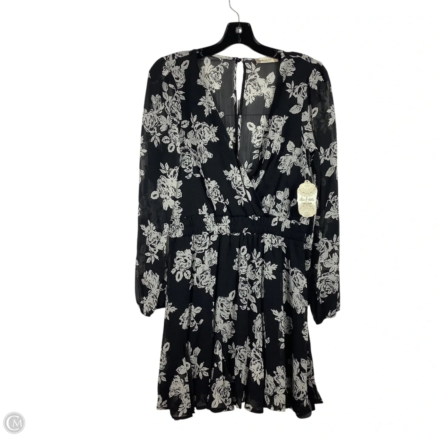 Dress Party Midi By Altard State In Black & White, Size: M