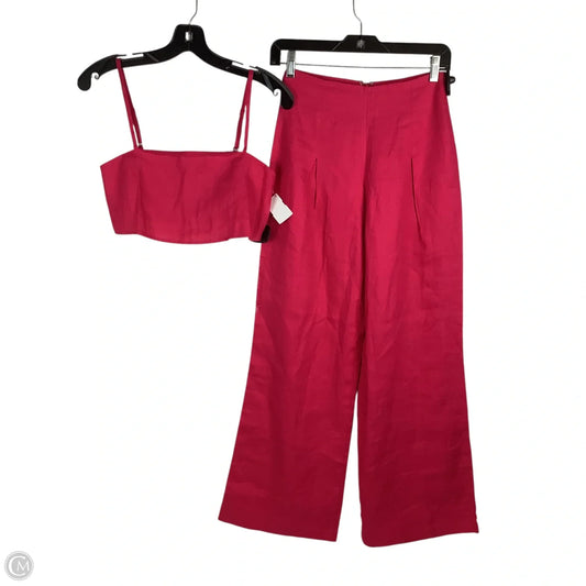 Pants Set 2pc By Reformation In Pink, Size: 2 PETITE