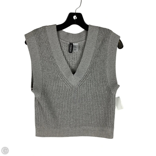 Sweater Short Sleeve By Divided In Grey, Size: Xs