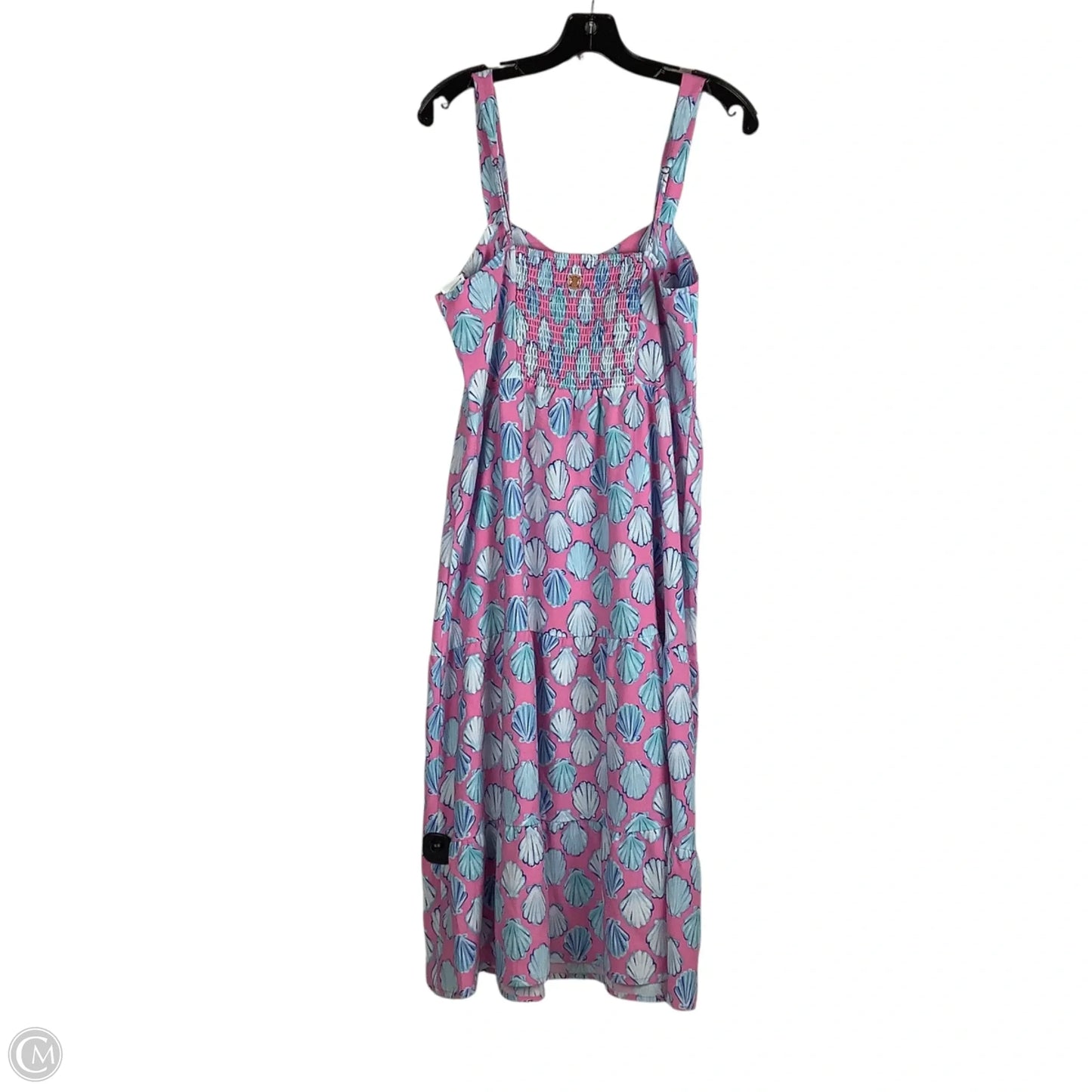 Dress Casual Maxi By Simply Southern In Blue & Pink, Size: S