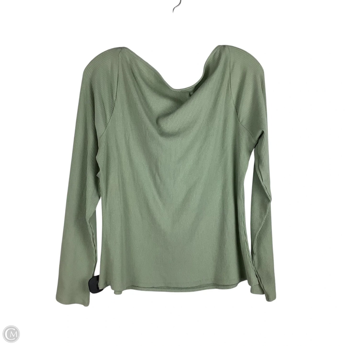 Top Long Sleeve By H&m In Green, Size: Xl