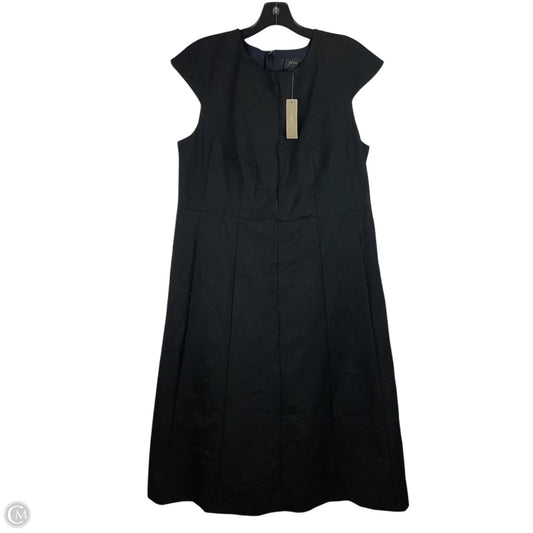 Dress Work By J. Crew In Black, Size: 16