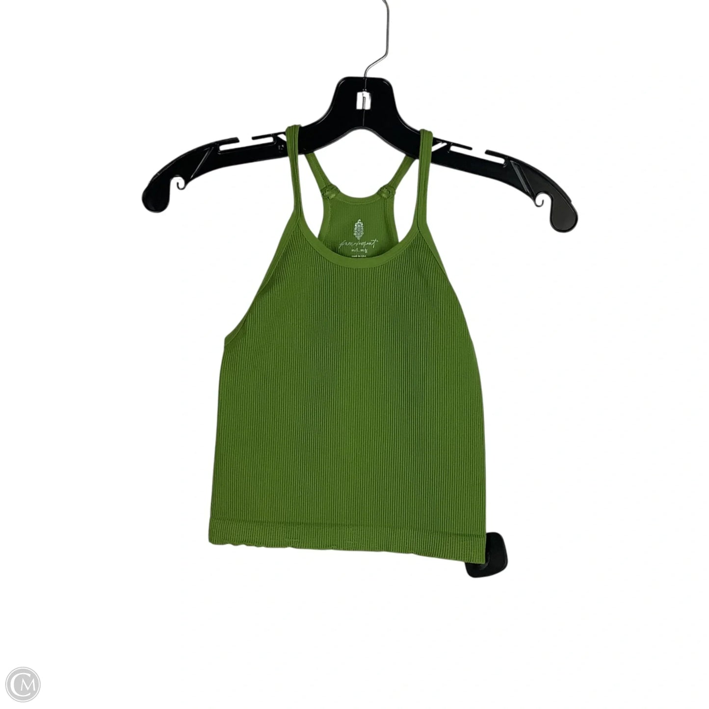 Athletic Tank Top By Free People In Green, Size: M