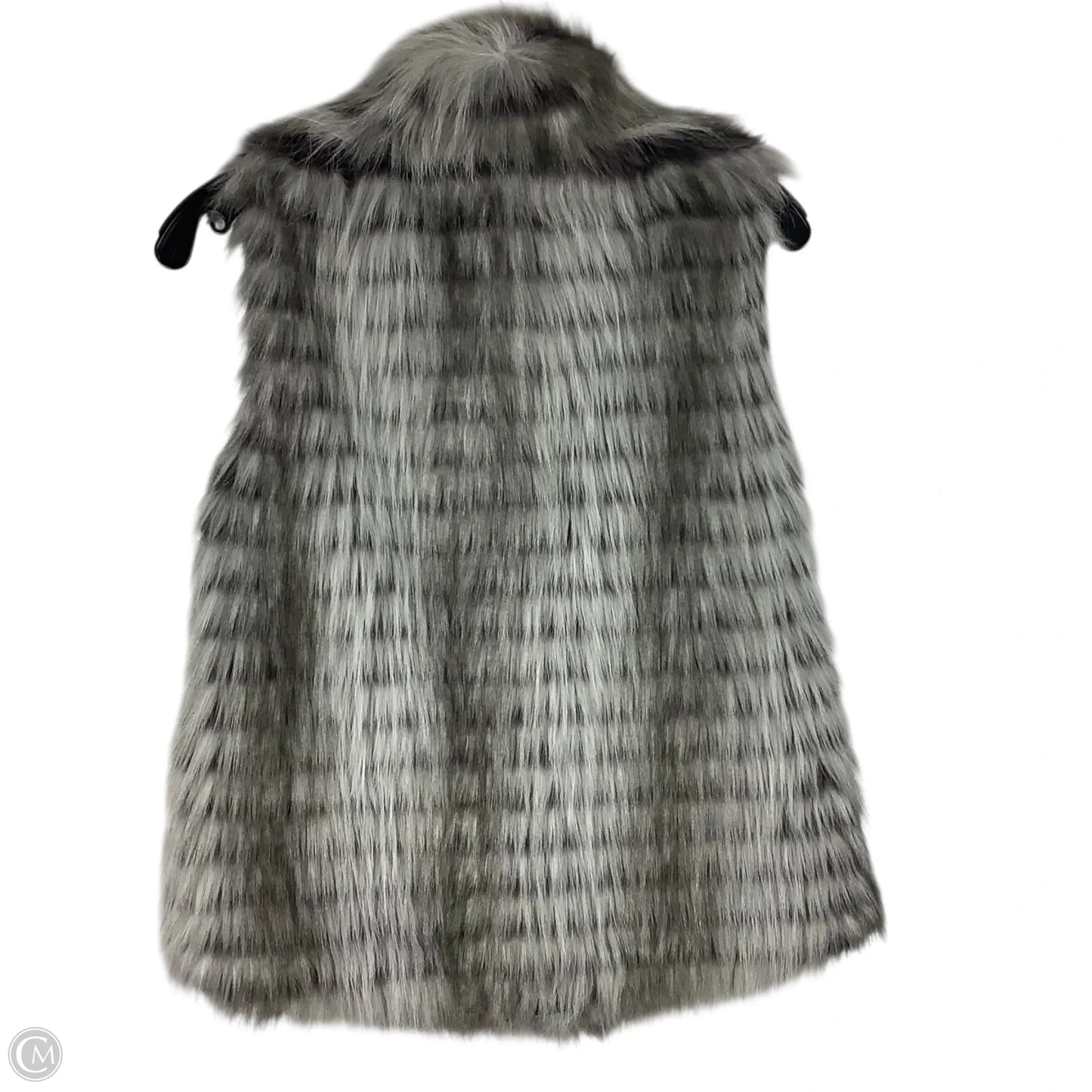 Vest Designer By Michael Kors In Grey, Size: S