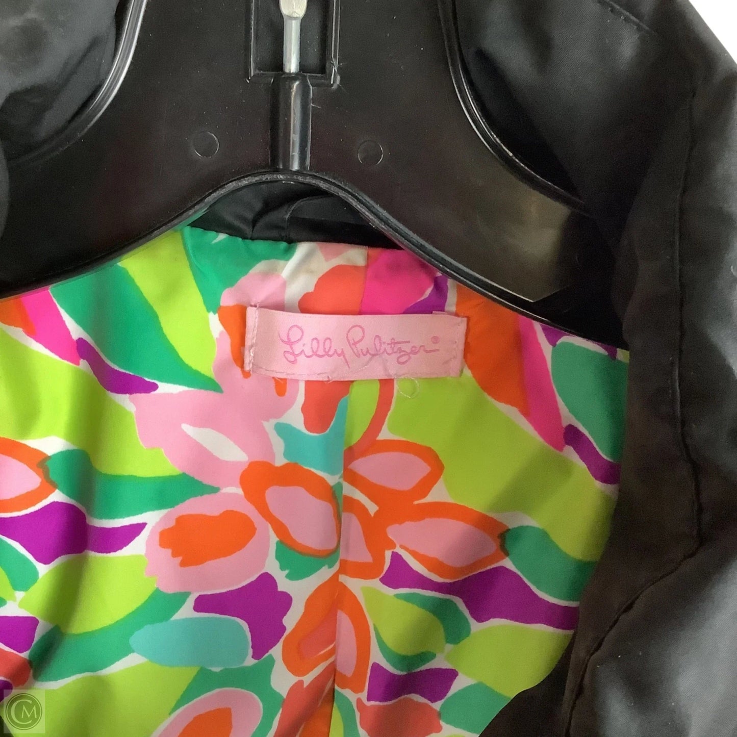 Vest Designer By Lilly Pulitzer In Black, Size: Est. M/L