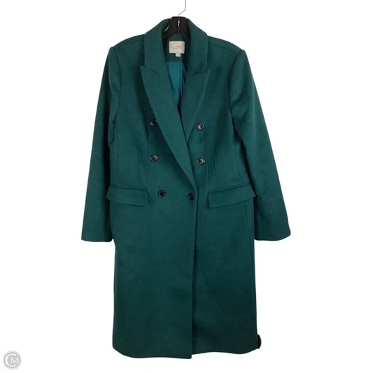 Coat Peacoat By Loft In Teal, Size: M