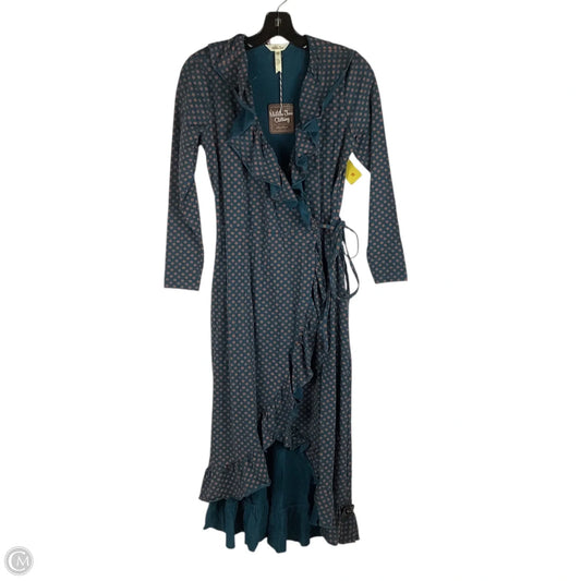 Dress Party Long By Matilda Jane In Blue & Brown, Size: Xs
