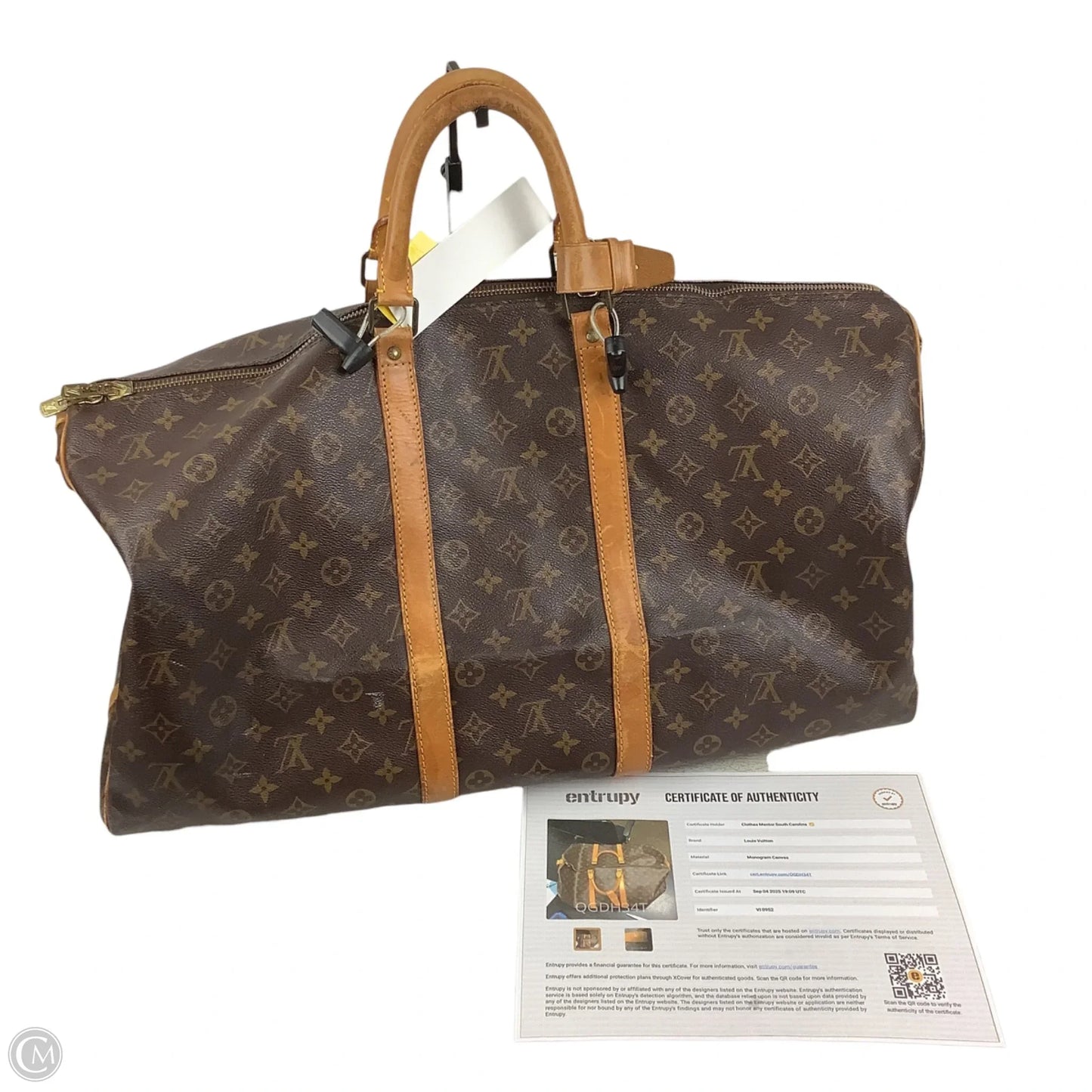 Duffle And Weekender Luxury Designer By Louis Vuitton, Size: Large