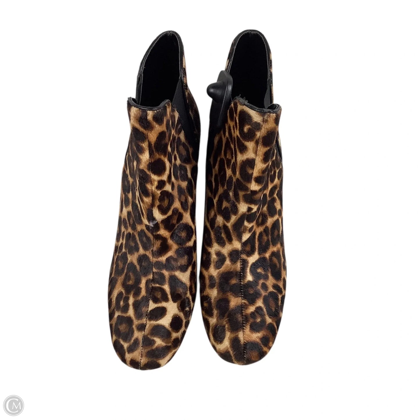 Boots Ankle Heels By White House Black Market In Animal Print, Size: 8.5