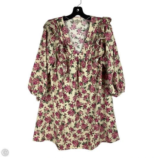 Dress Party Midi By Umgee In Floral Print, Size: L