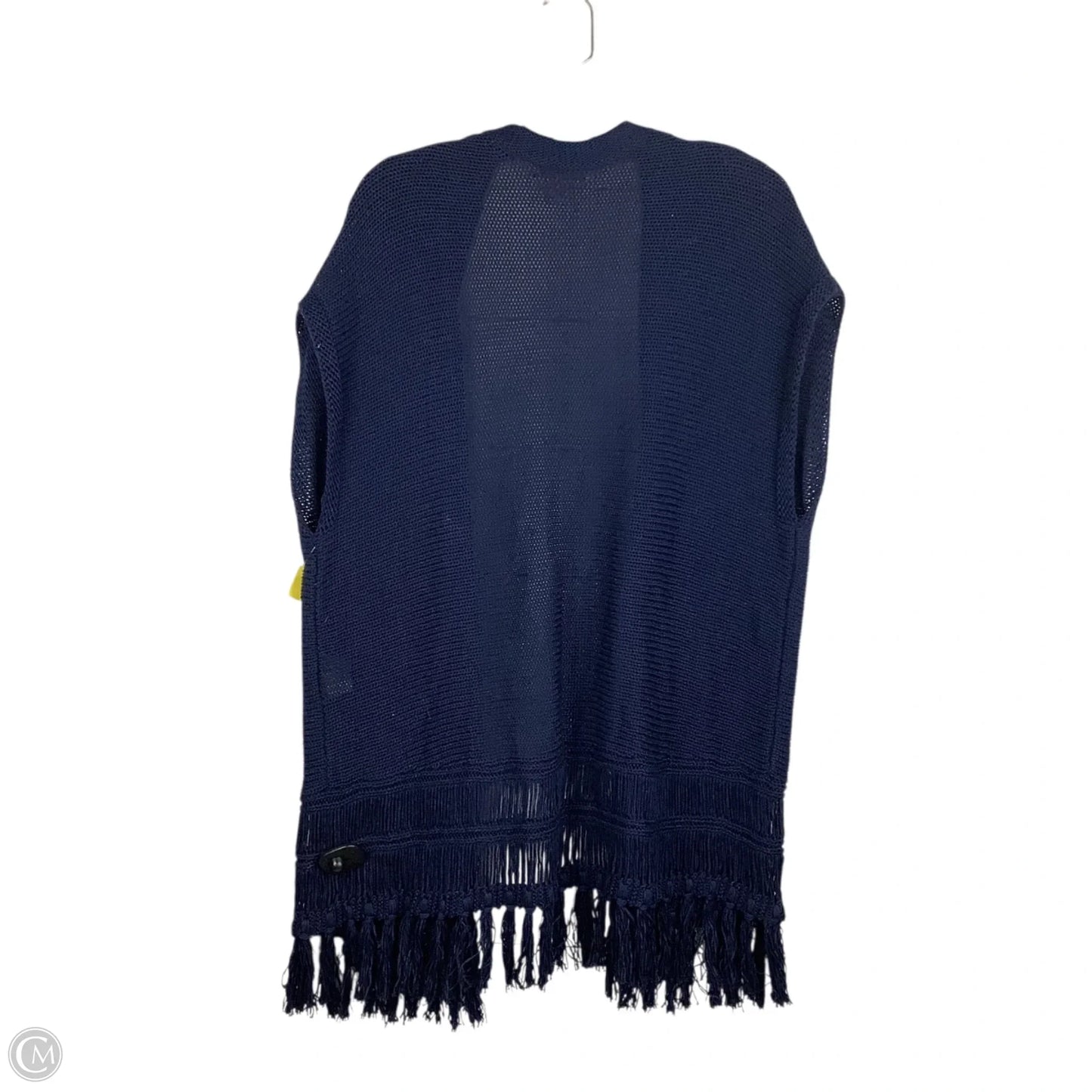 Sweater Cardigan Designer By Lilly Pulitzer In Navy, Size: S